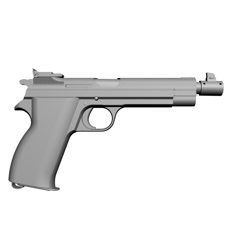 картинка Модель рельефа пистолета SIG RO2-049 3D-STL.COM