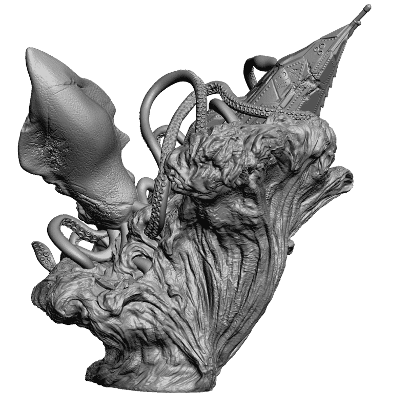 картинка Монстр PI1-104 3D-STL.COM