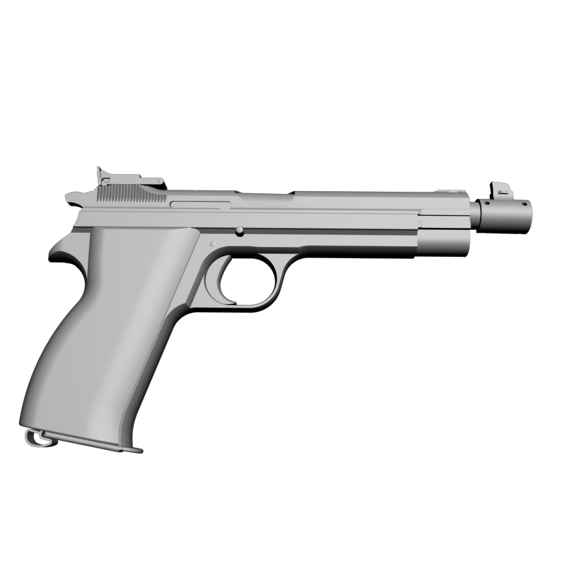 картинка Модель рельефа пистолета SIG RO2-049 3D-STL.COM