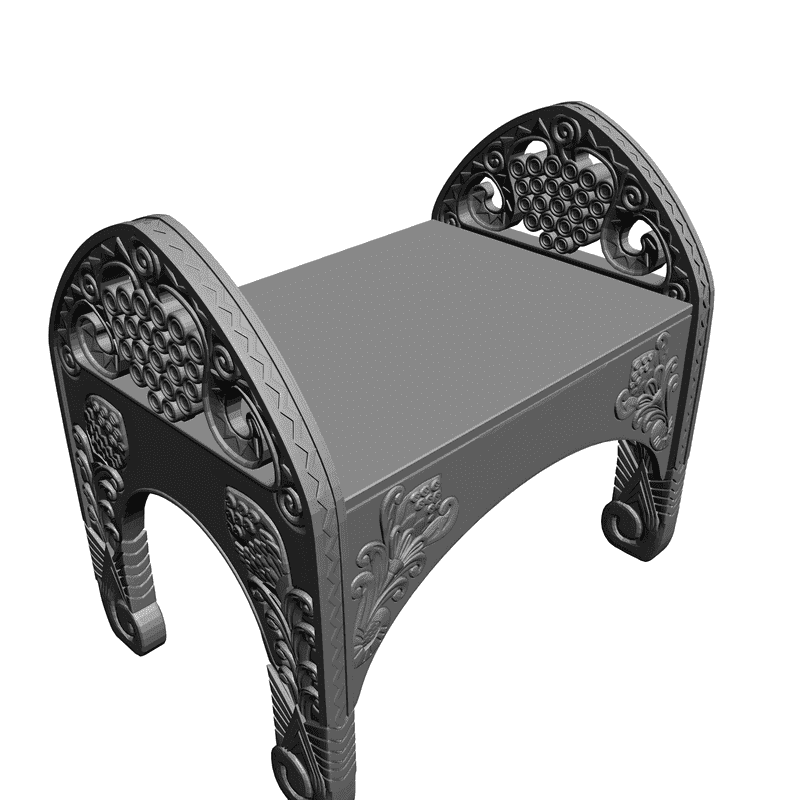 картинка Скамейка M7-002 3D-STL.COM