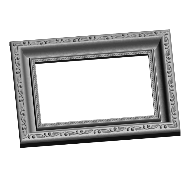 картинка Рамка резная D14-638 3D-STL.COM
