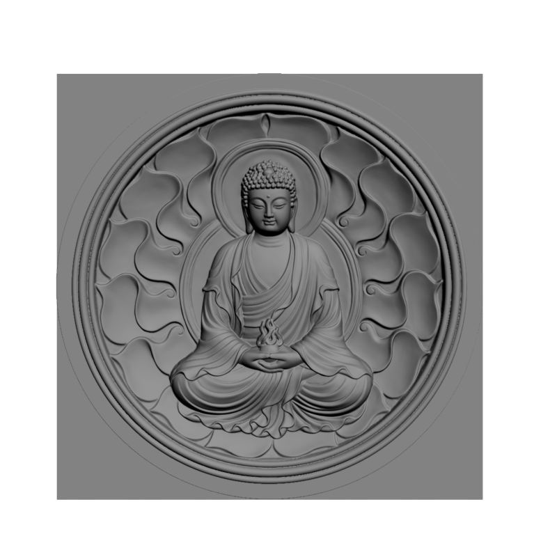 картинка Будда V9-118 3D-STL.COM