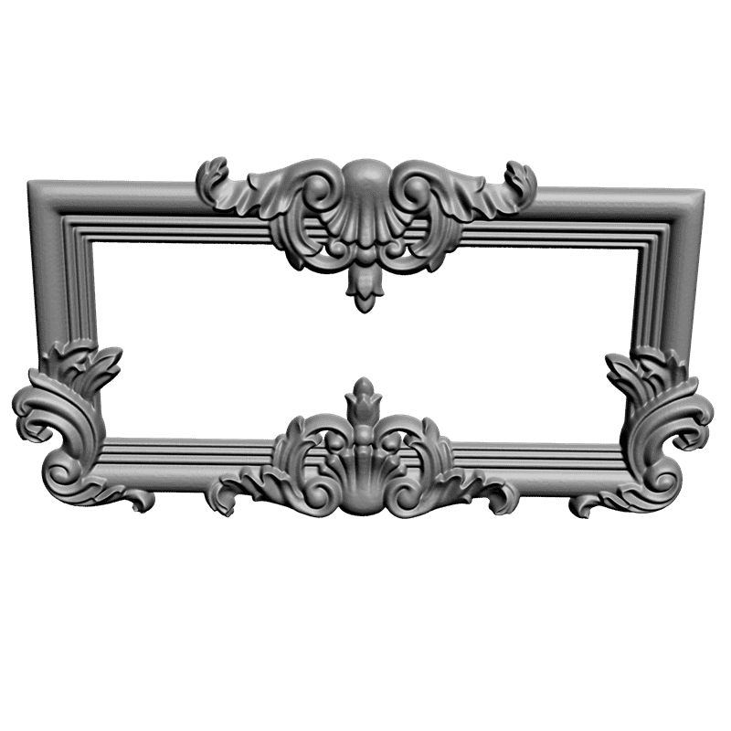 картинка Рама резная D14-228 3D-STL.COM