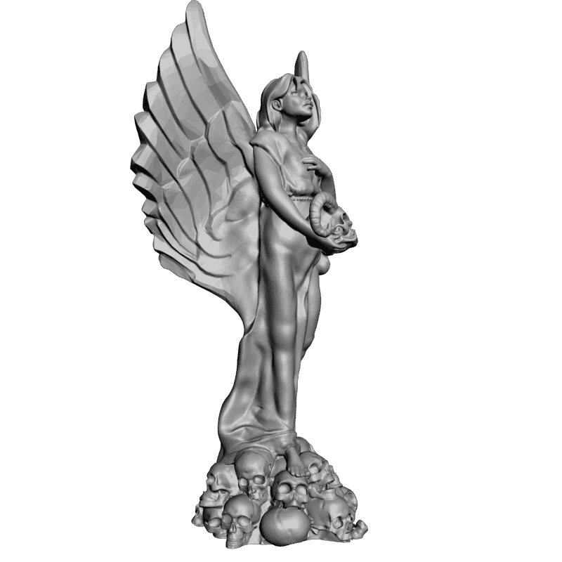 картинка Ангел смерти V1-043 3D-STL.COM