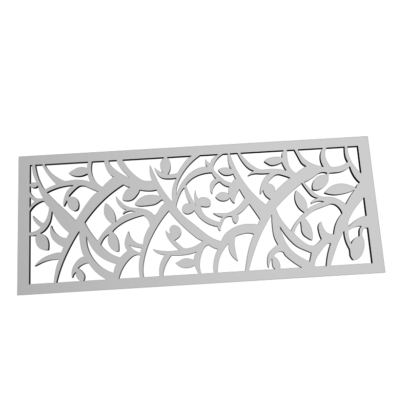картинка Решётка декоративная D15-039 3D-STL.COM