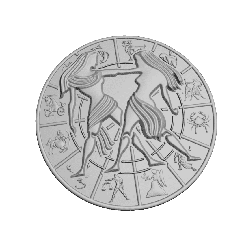 картинка Близнецы P1-021 3D-STL.COM