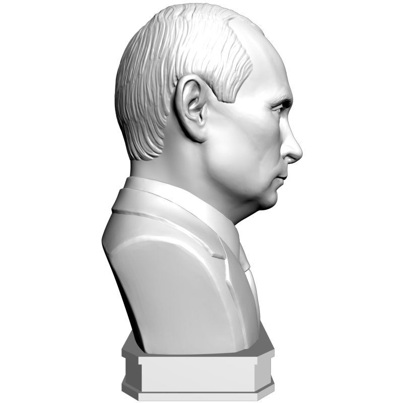 картинка Владимир Путин L2-076 3D-STL.COM