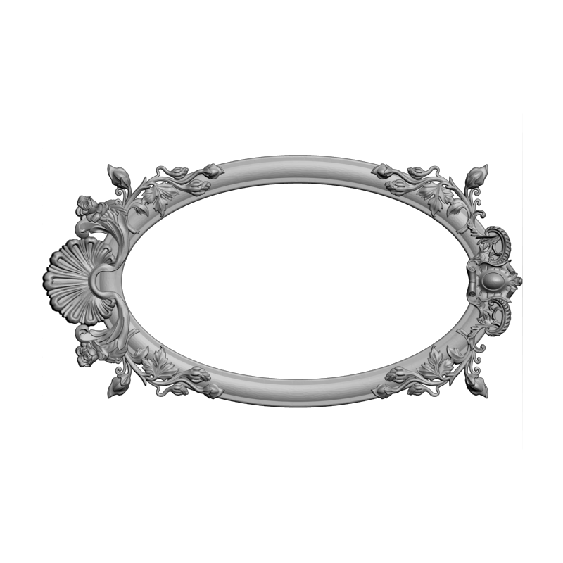 картинка Рамка резная D14-637 3D-STL.COM