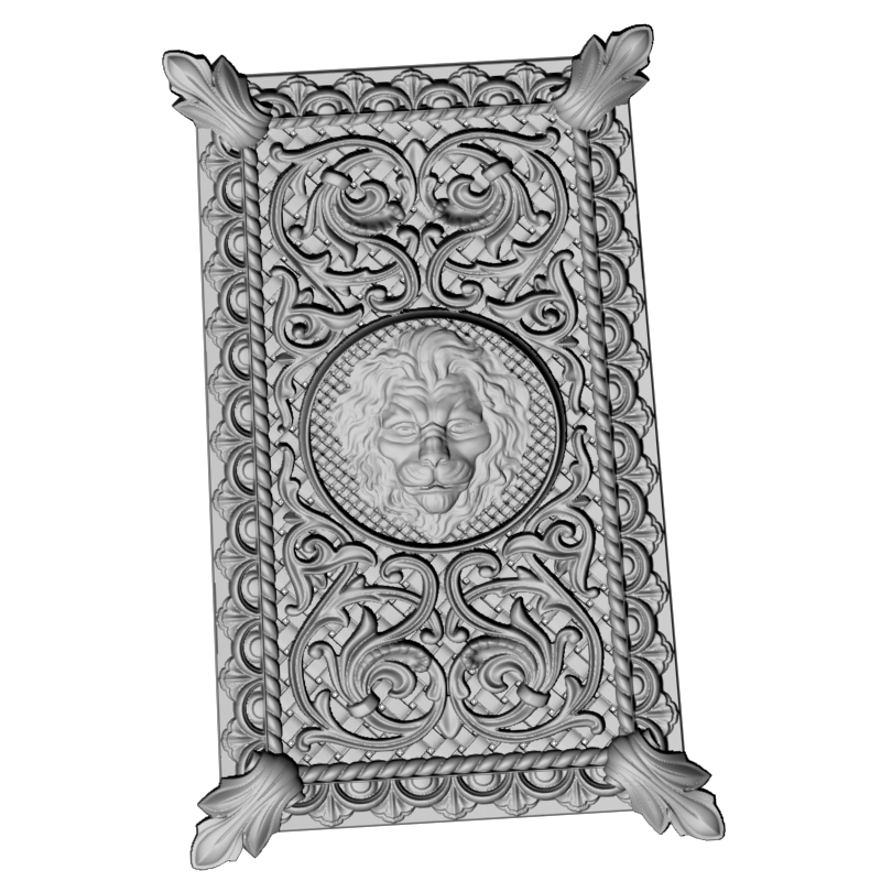 картинка Нарды Лев PI2-082 3D-STL.COM