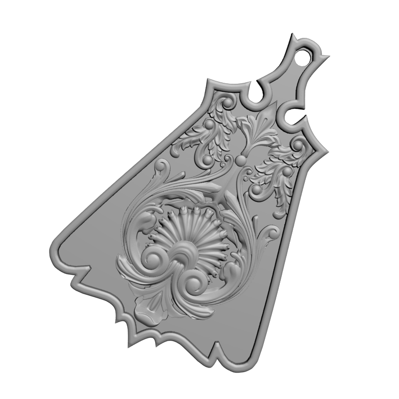 картинка Доска разделочная H5-119 3D-STL.COM