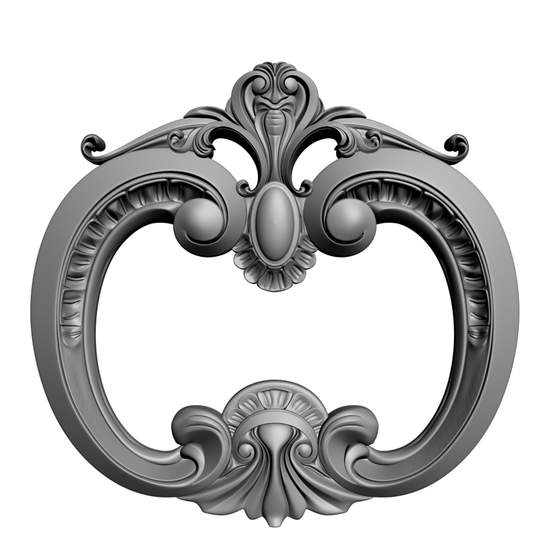 картинка Накладка декоративная D10-362 3D-STL.COM