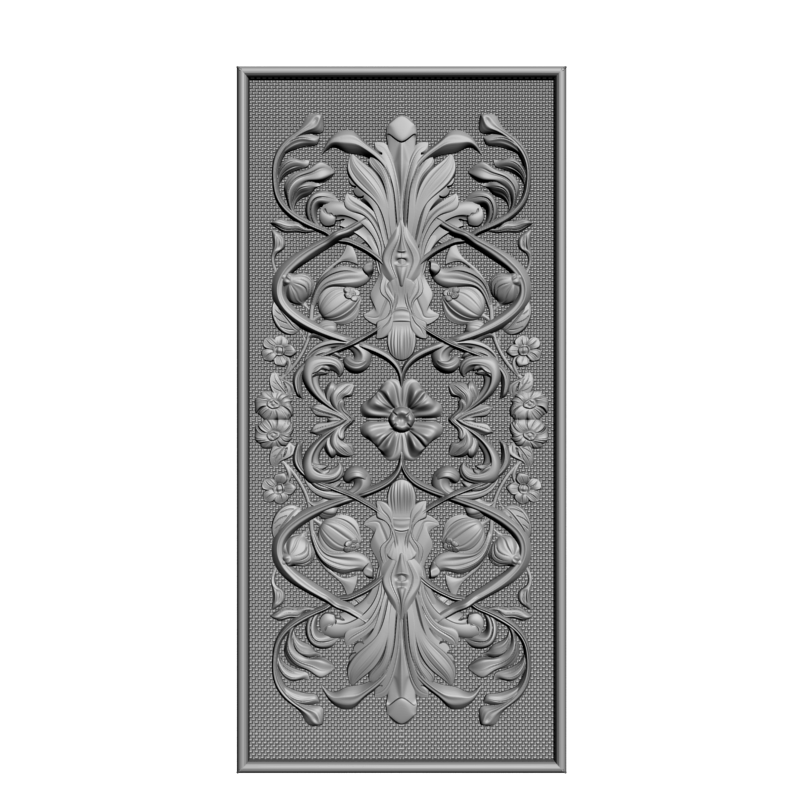 картинка Нарды Растительный орнамент PI2-108 3D-STL.COM