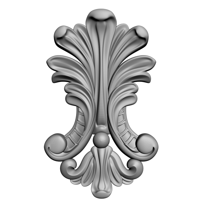 картинка Накладка декоративная D10-449 3D-STL.COM