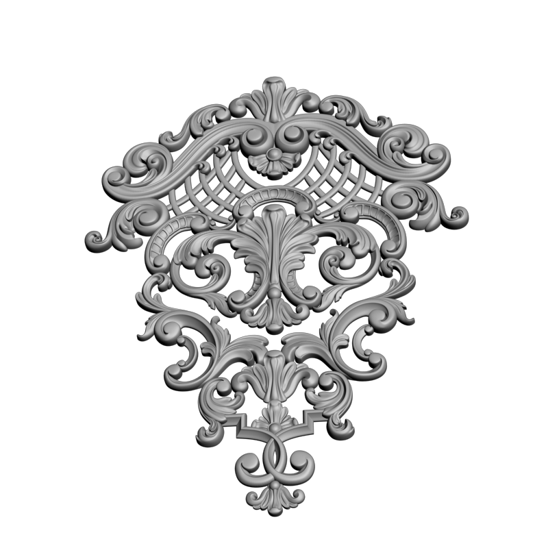 картинка Накладка декоративная D10-360 3D-STL.COM