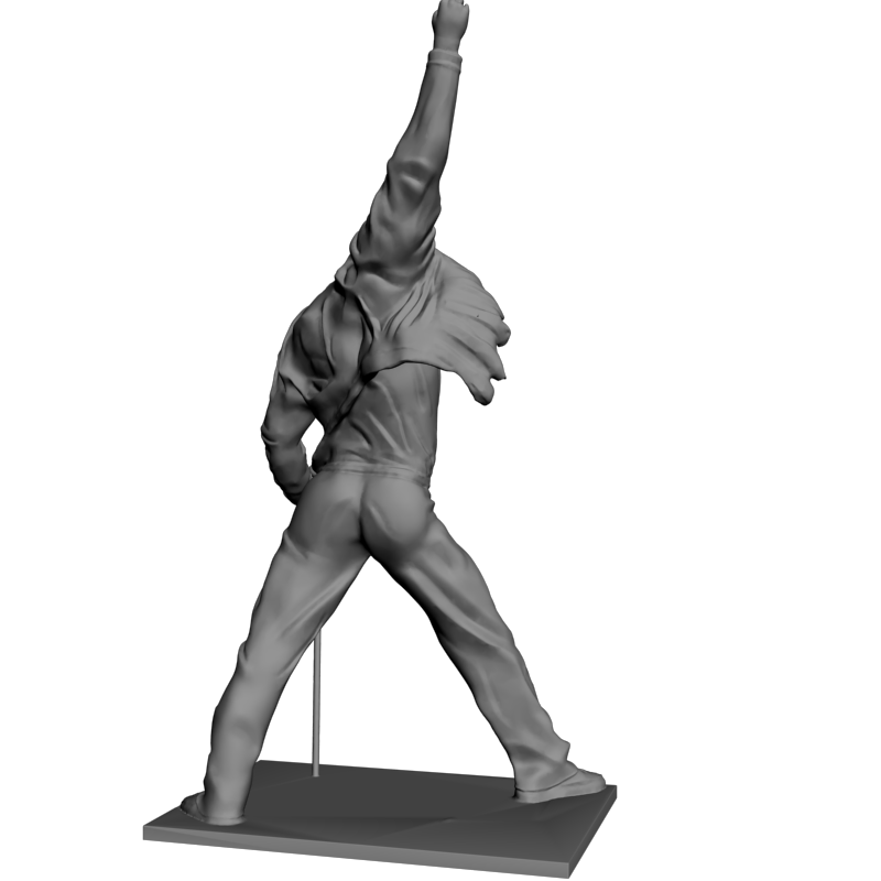 картинка Freddy Mercury L3-305 3D-STL.COM