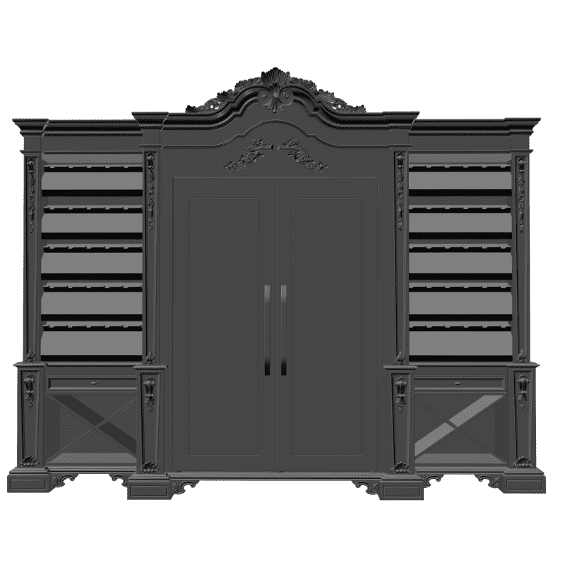 картинка Шкаф M11-009 3D-STL.COM