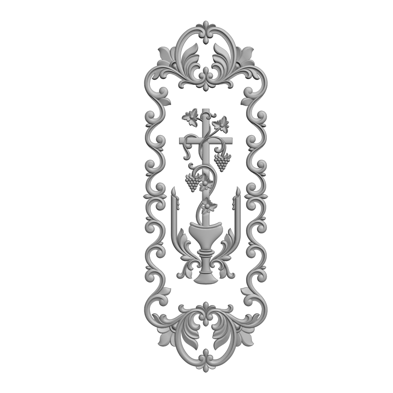 картинка Накладка на двери H3-138 3D-STL.COM