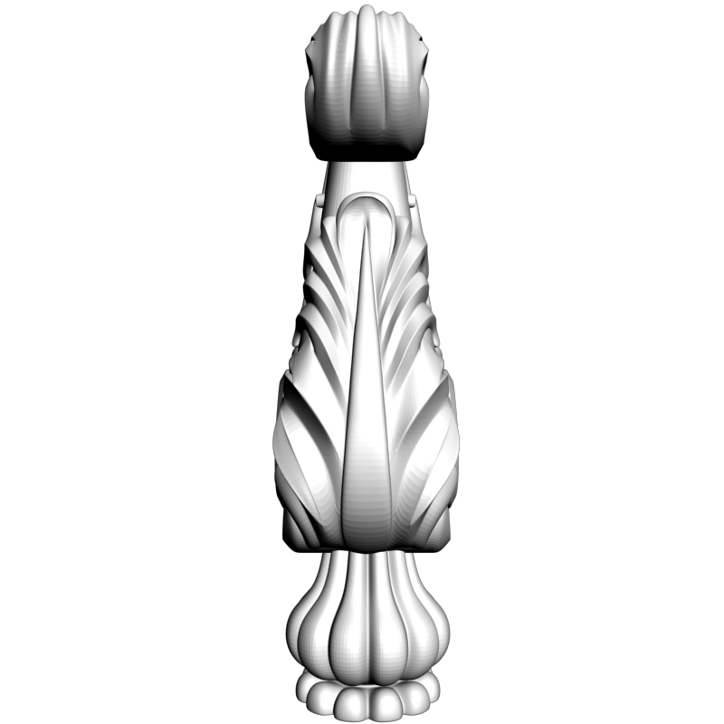 картинка Столб заходной D17-054 3D-STL.COM
