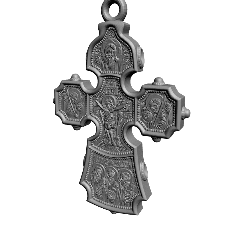 картинка Крестик RY4-034 3D-STL.COM