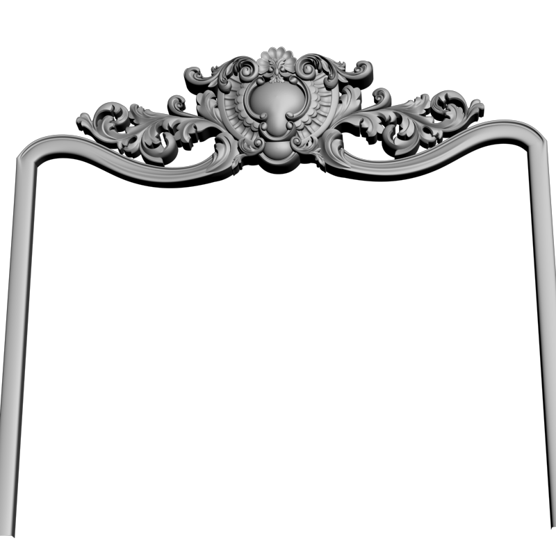 картинка Накладка на спинку M13-049 3D-STL.COM