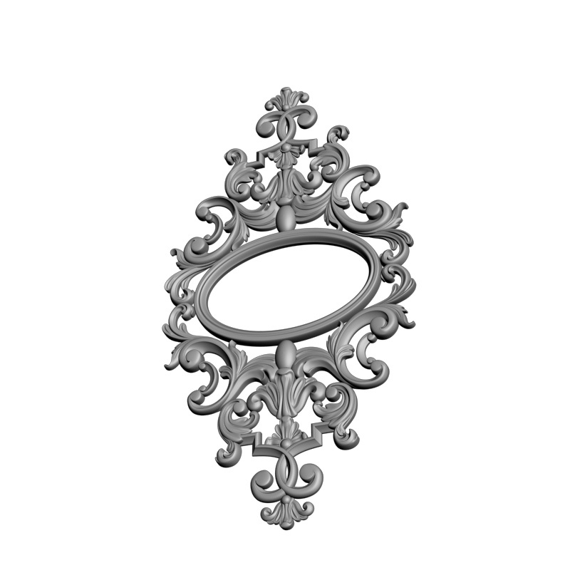 картинка Накладка декоративная D10-368 3D-STL.COM