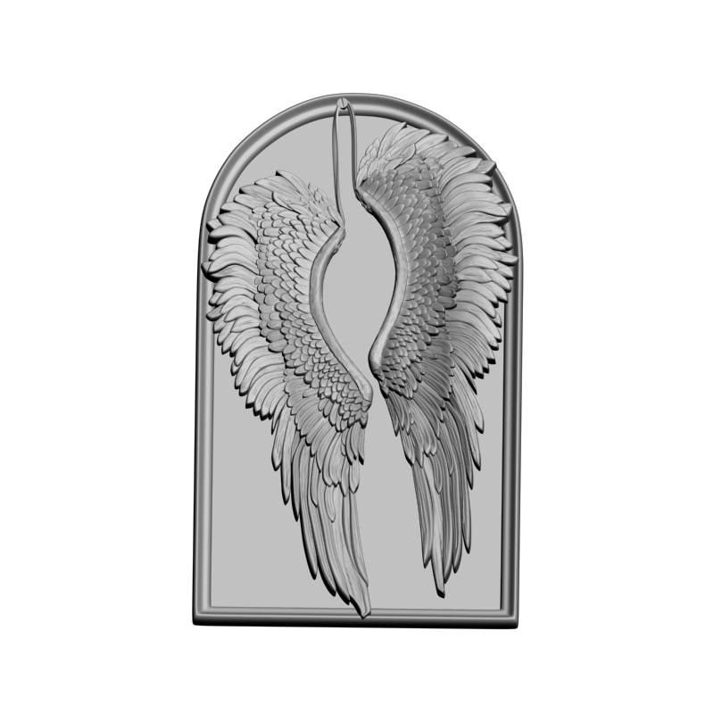 картинка Крылья ангела V9-135 3D-STL.COM