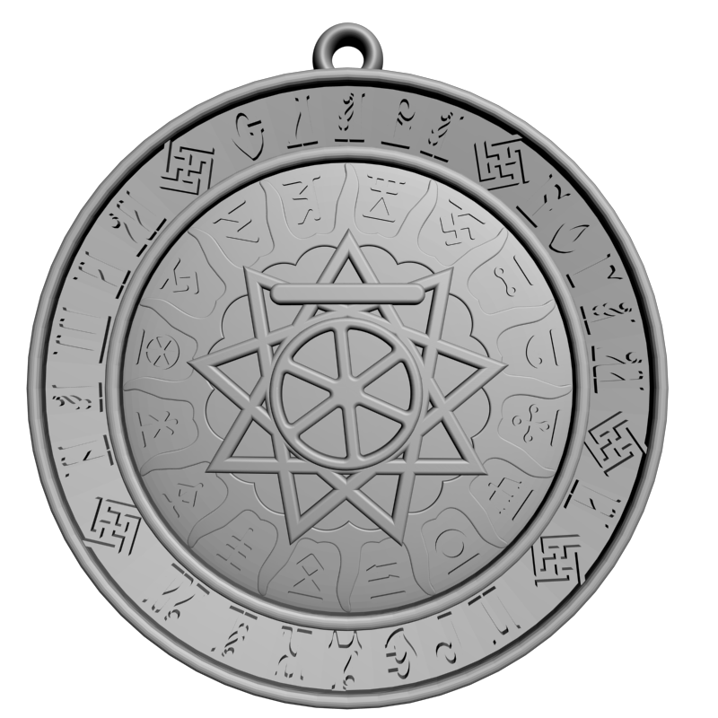картинка Оберег Чертог Финиста RG1-148 3D-STL.COM