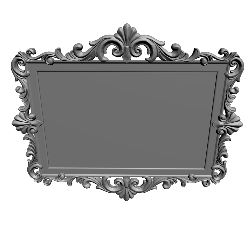 картинка Рама резная D14-502 3D-STL.COM