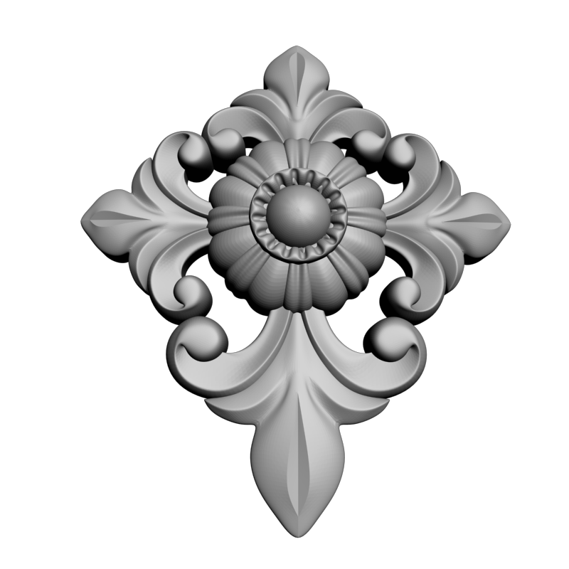 картинка Элемент декора D10-464 3D-STL.COM