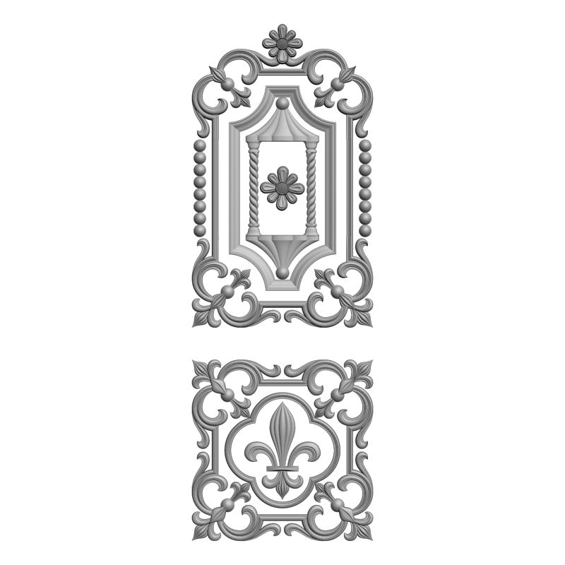 картинка Накладка на двери H3-113 3D-STL.COM