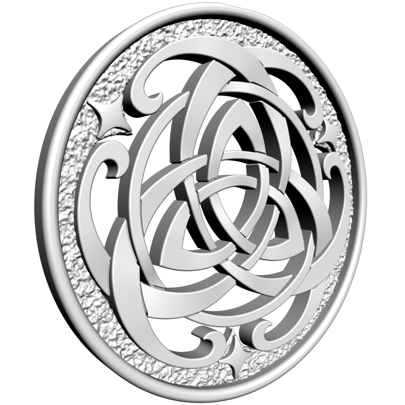 картинка Орнамент тринити RY6-054 3D-STL.COM