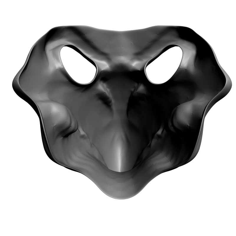 картинка Маска с клювом P4-558 3D-STL.COM
