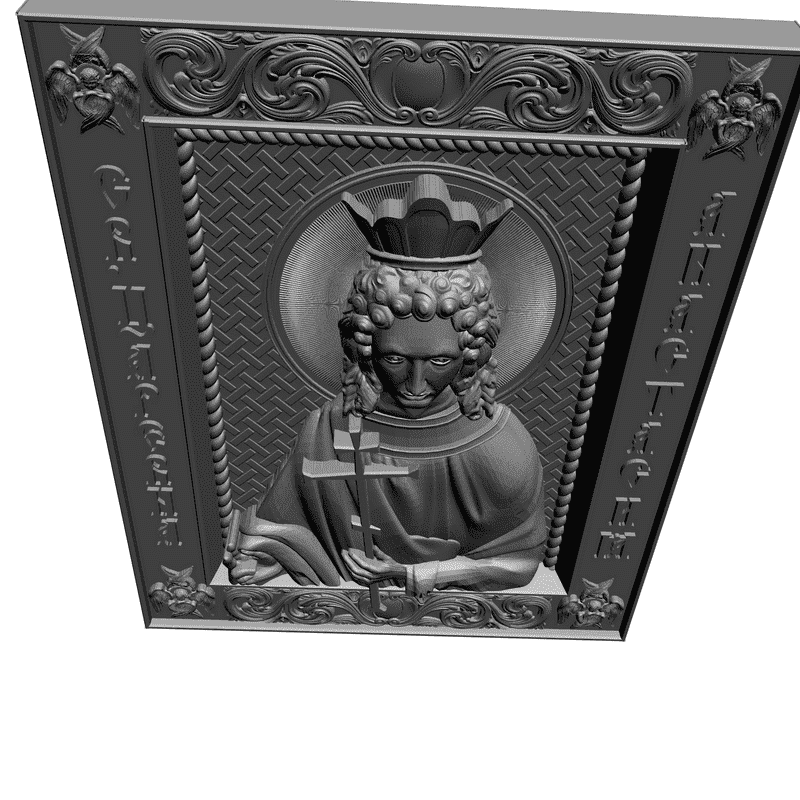 картинка Св. Царевна Анастасия V3-004 3D-STL.COM