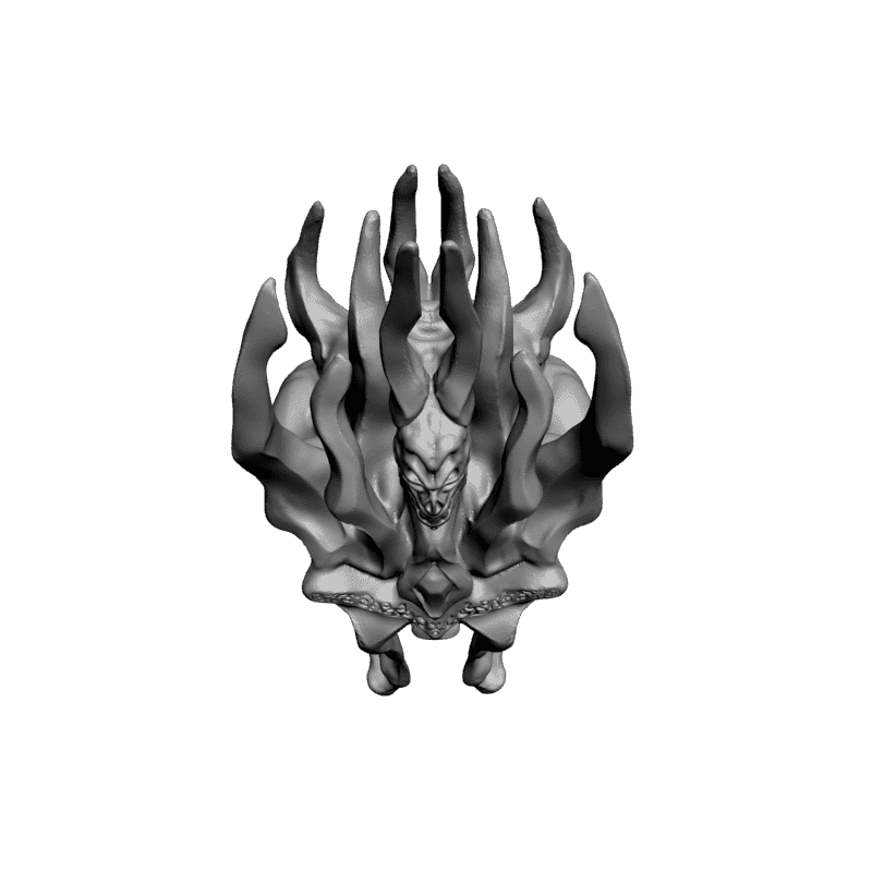 картинка Голова монстра PI1-165 3D-STL.COM