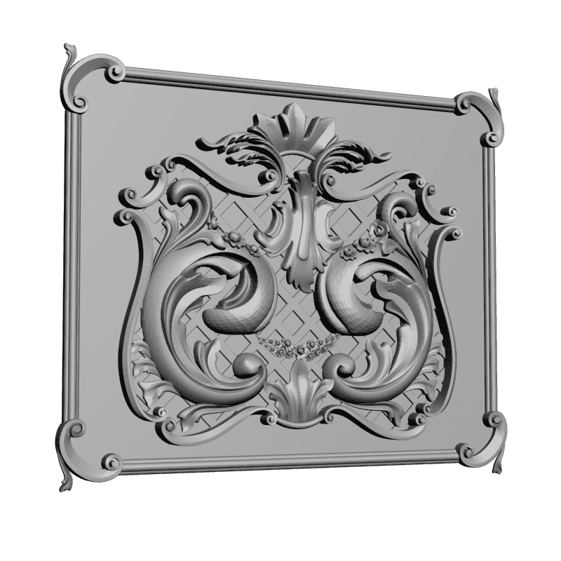 картинка Панель резная D11-122 3D-STL.COM