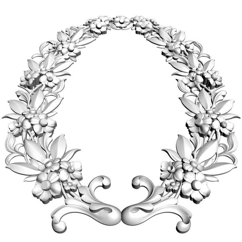 картинка Венок P4-377 3D-STL.COM