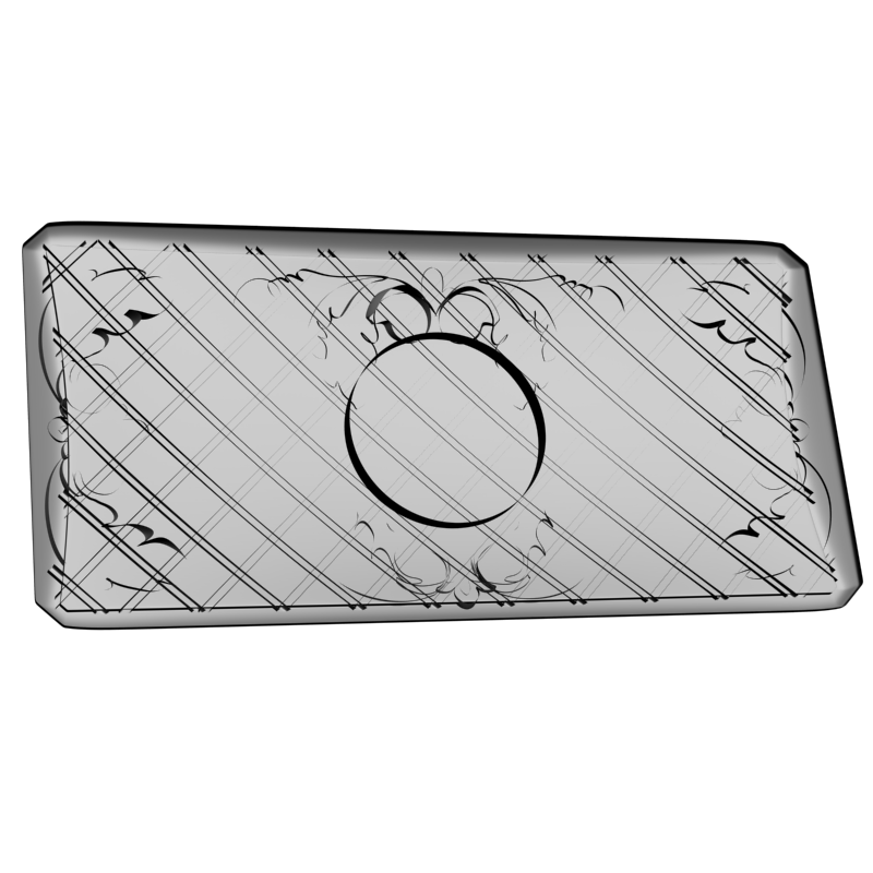 картинка Шкатулка 7 деталей P4-356 3D-STL.COM