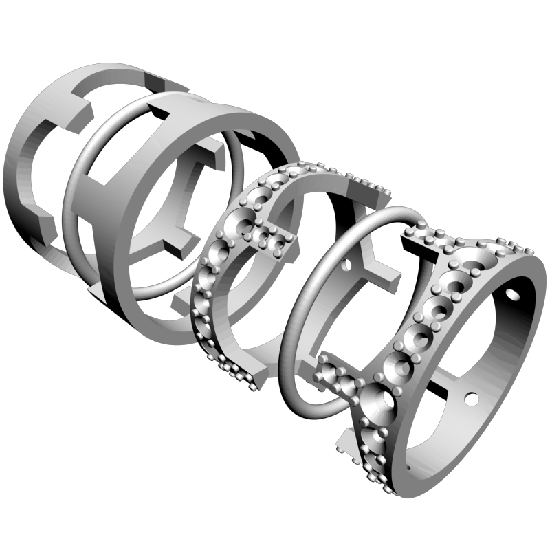 картинка Кольцо RY2-146 3D-STL.COM