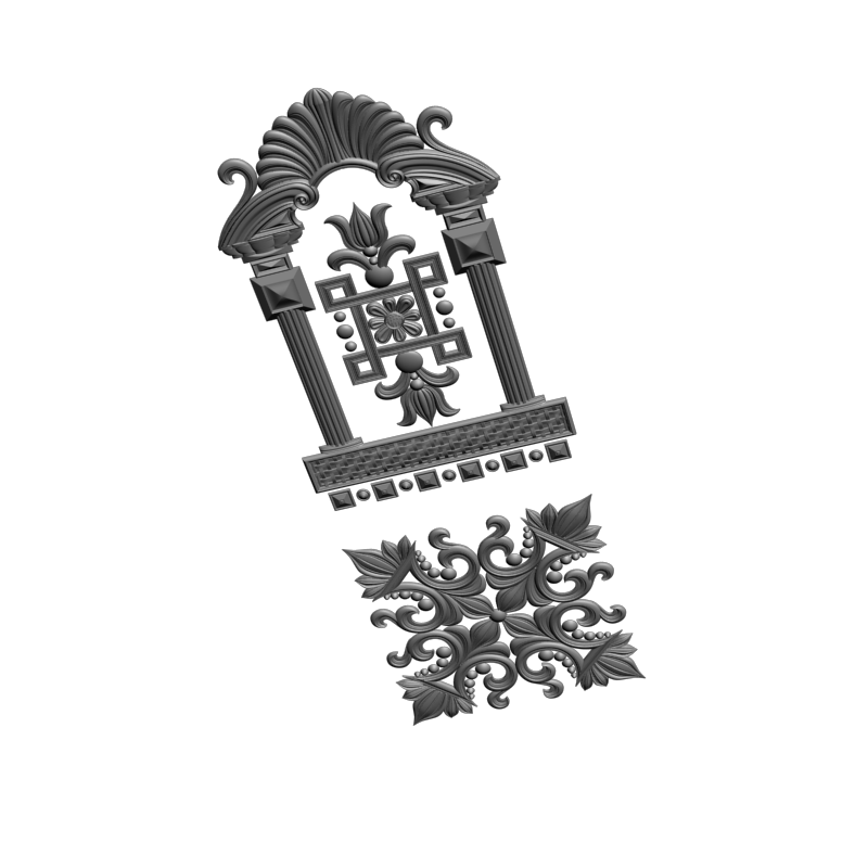 картинка Накладка на двери H3-110 3D-STL.COM