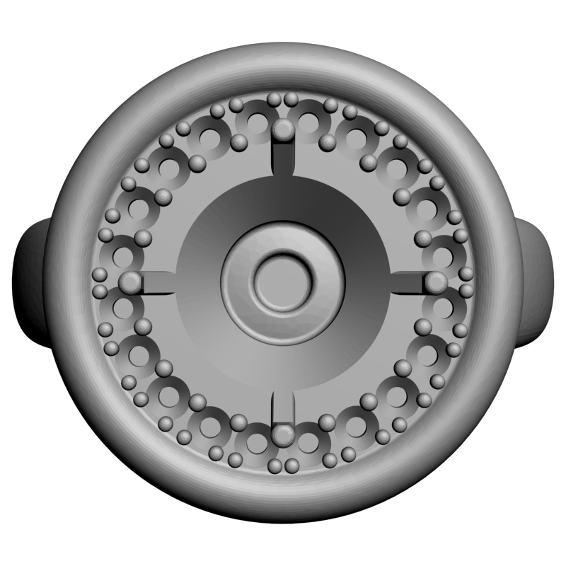 картинка Кольцо B Луческу RY2-123 3D-STL.COM