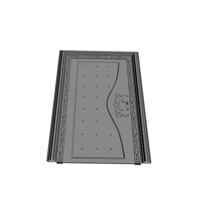 картинка Классическая дверь H3-090 3D-STL.COM