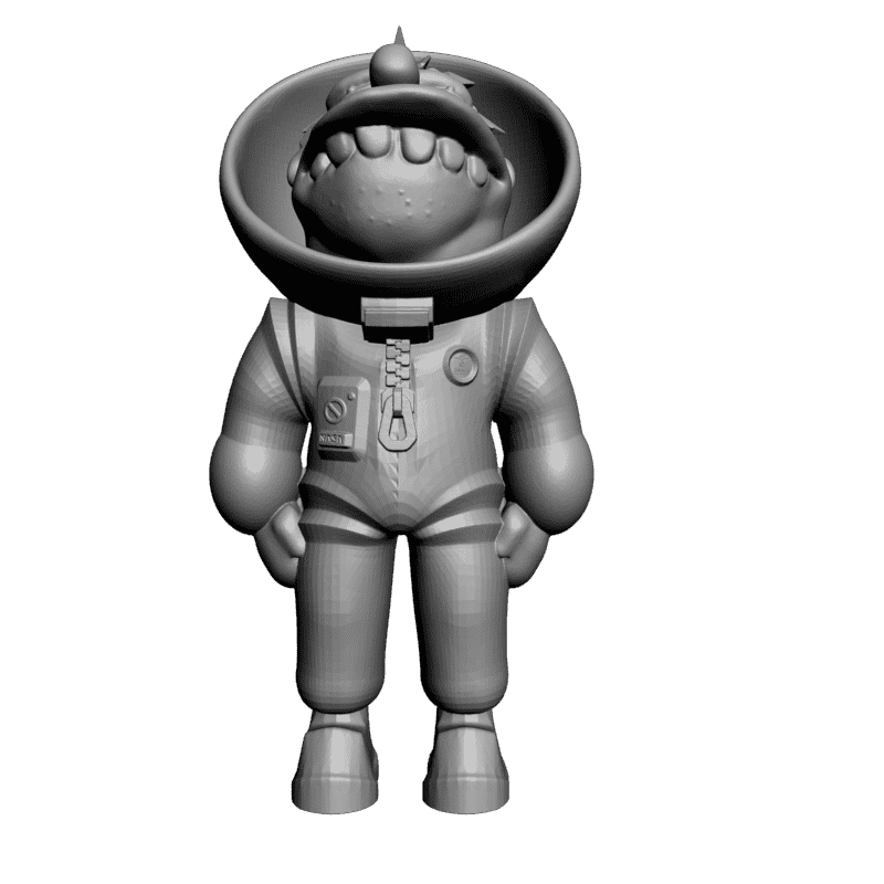 картинка Barney Астронафт PI1-185 3D-STL.COM