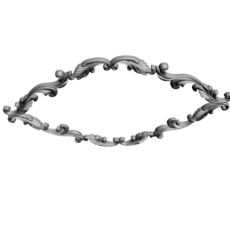 картинка Рама резная D14-244 3D-STL.COM