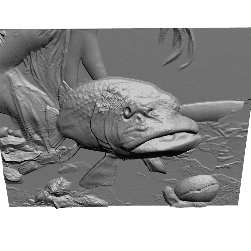 картинка Щука D12-129 3D-STL.COM