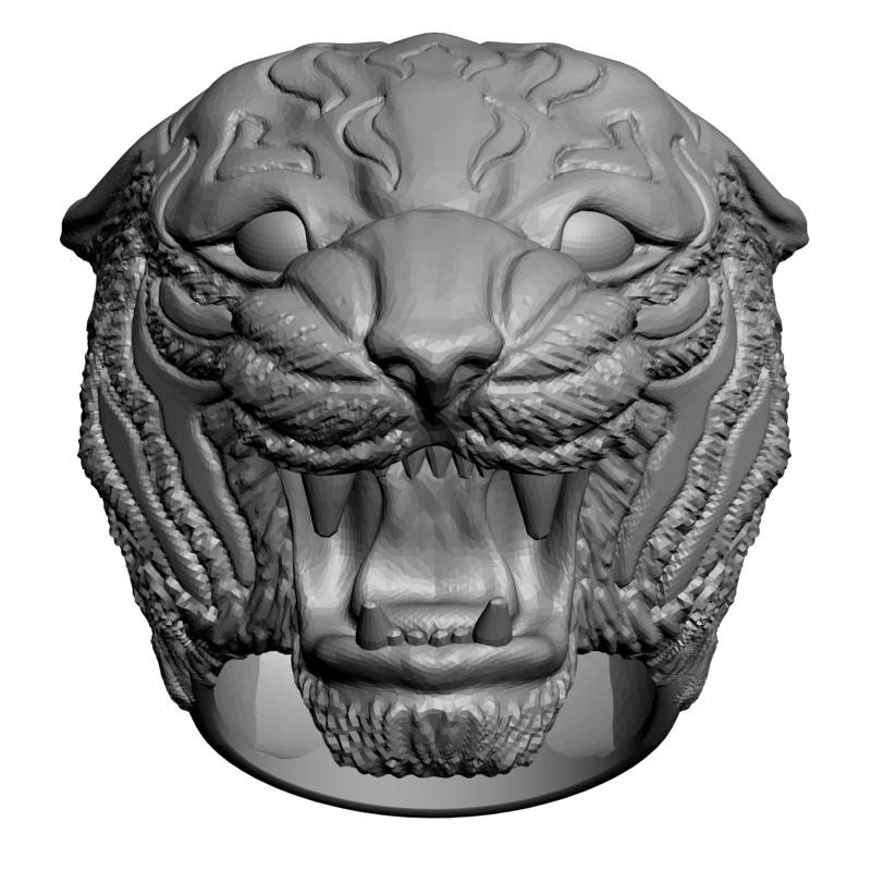 картинка Перстень Тигр RY2-117 3D-STL.COM