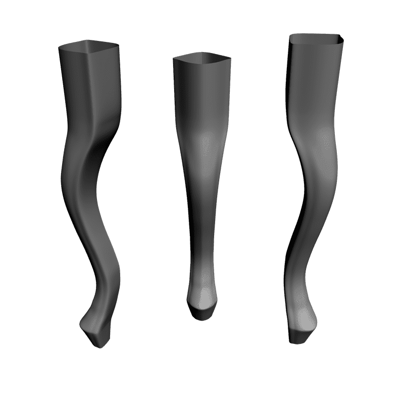 картинка Ножка резная M6-032 3D-STL.COM
