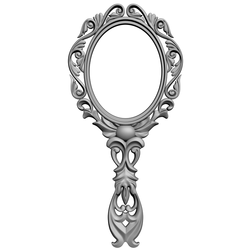 картинка Рамка резная D14-666 3D-STL.COM