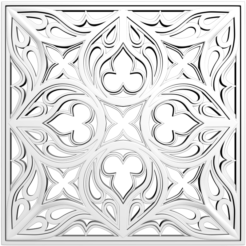 картинка Панель резная D11-125 3D-STL.COM