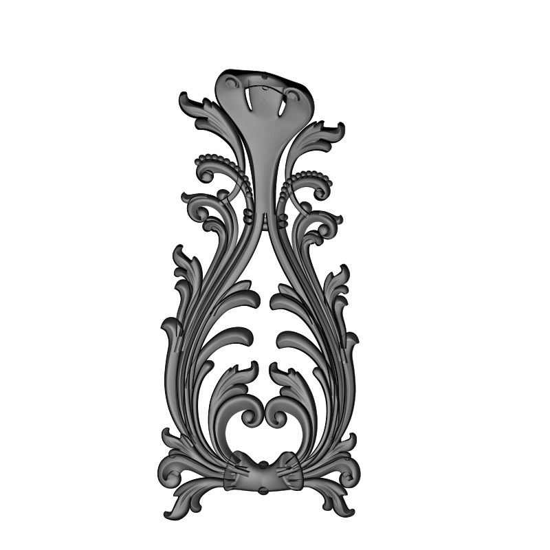 картинка Накладка декоративная рамная D10-386 3D-STL.COM