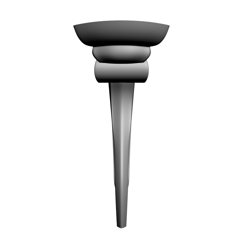 картинка Ножка мебельная резная M6-141 3D-STL.COM